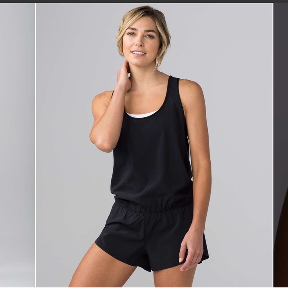 lululemon athletica Pants - lululemon Black Chase Me Onesie